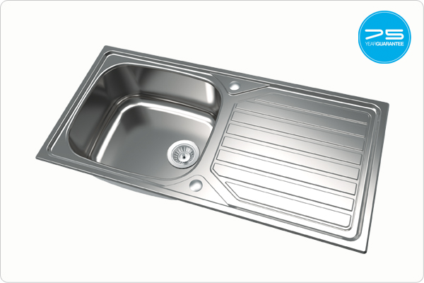 VELOREUNO 100i Large Sink