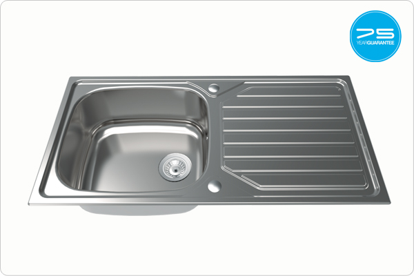 VELOREUNO 100i Large Sink