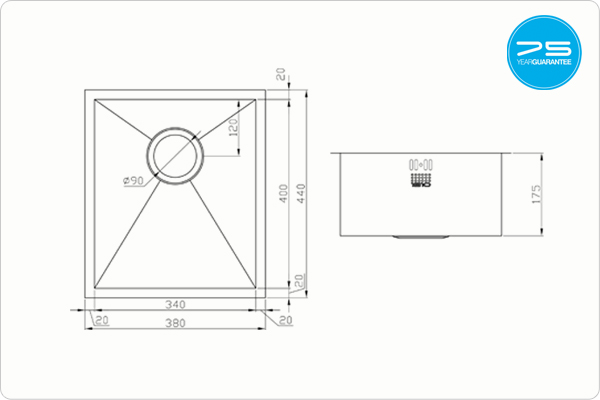 ZENUNO 340U Sink